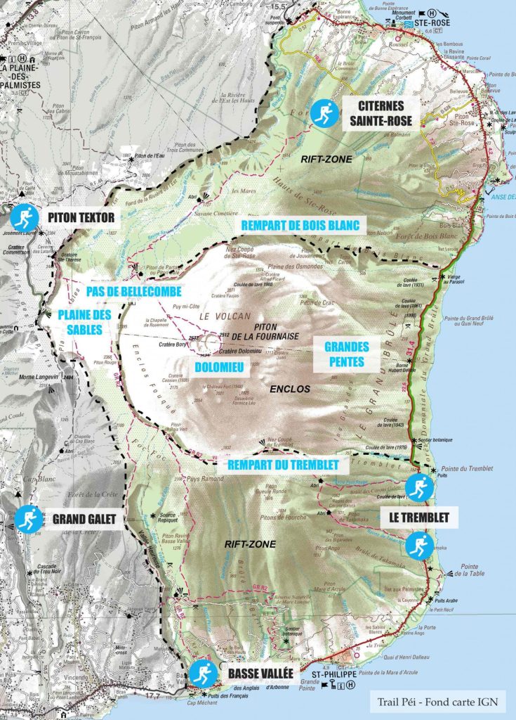 Trail-Péi-Carte-Volcan-Piton-Fournaise