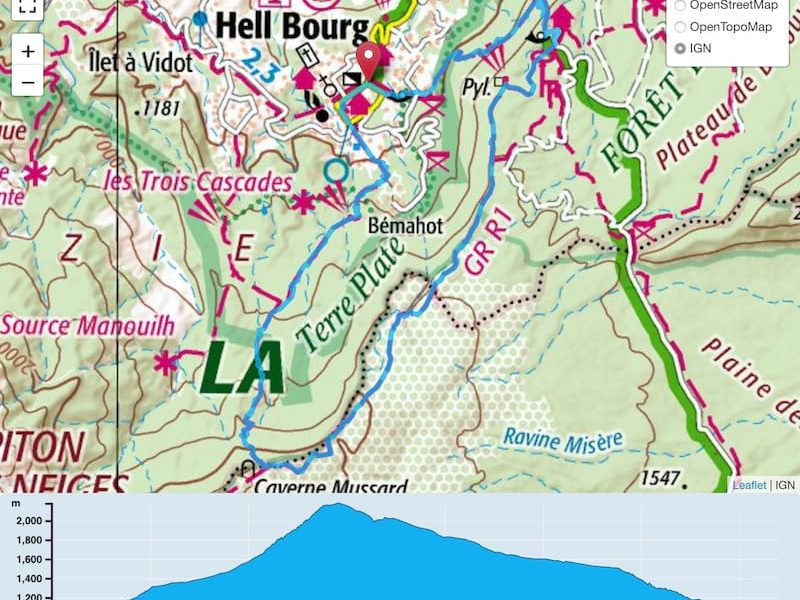 TP Parcours Boucle Hell-Bourg - Cap Anglais - Bélouve Trail Péi