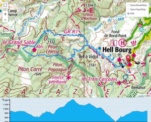 TP Parcours Boucle Hell-Bourg - Trou Blanc Trail Péi