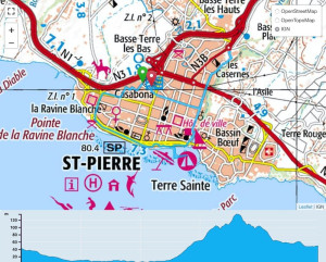 TP Parcours Boucle Saint-Pierre - Les Casernes Trail Péi