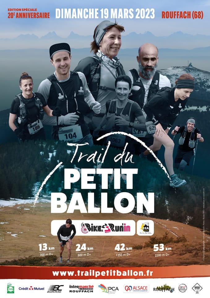 Affiche Trail du Petit Ballon 2023