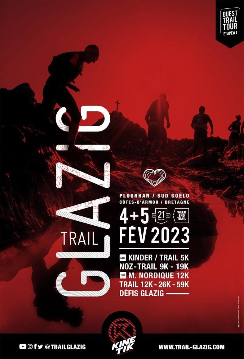 Affiche Trail Glazig 2023