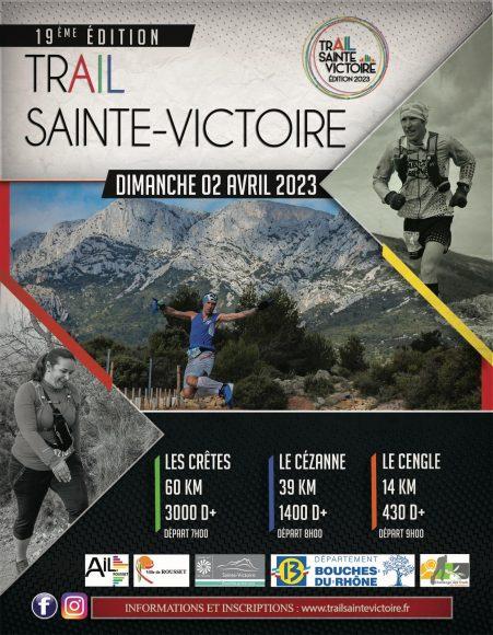 Affiche Trail Sainte Victoire 2023