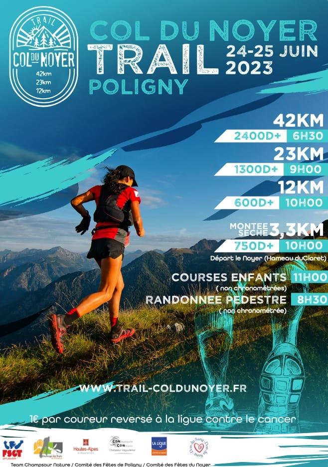 Affiche Trail du Col du Noyer 2023