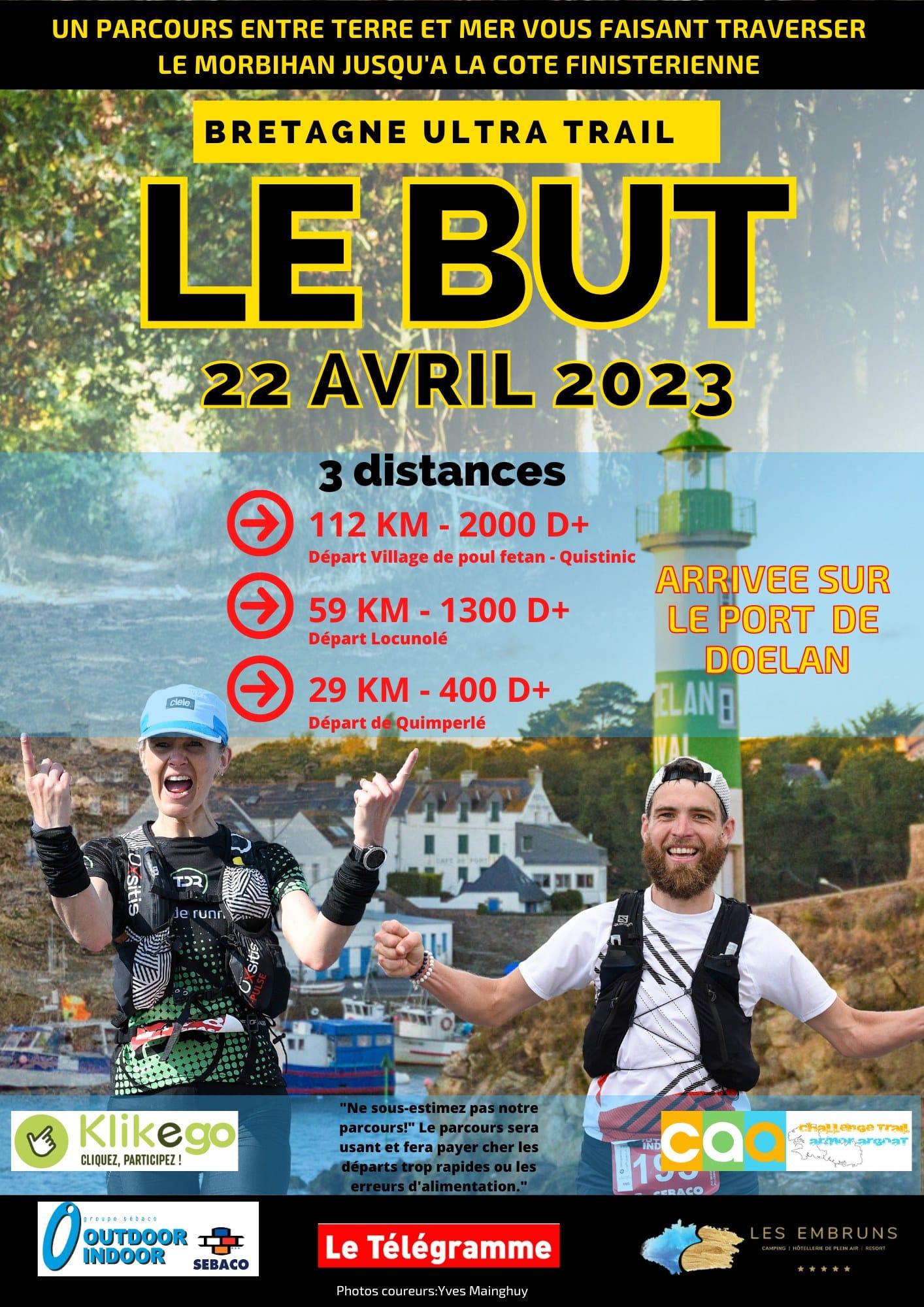 Affiche-Bretagne Ultra Trail 2023