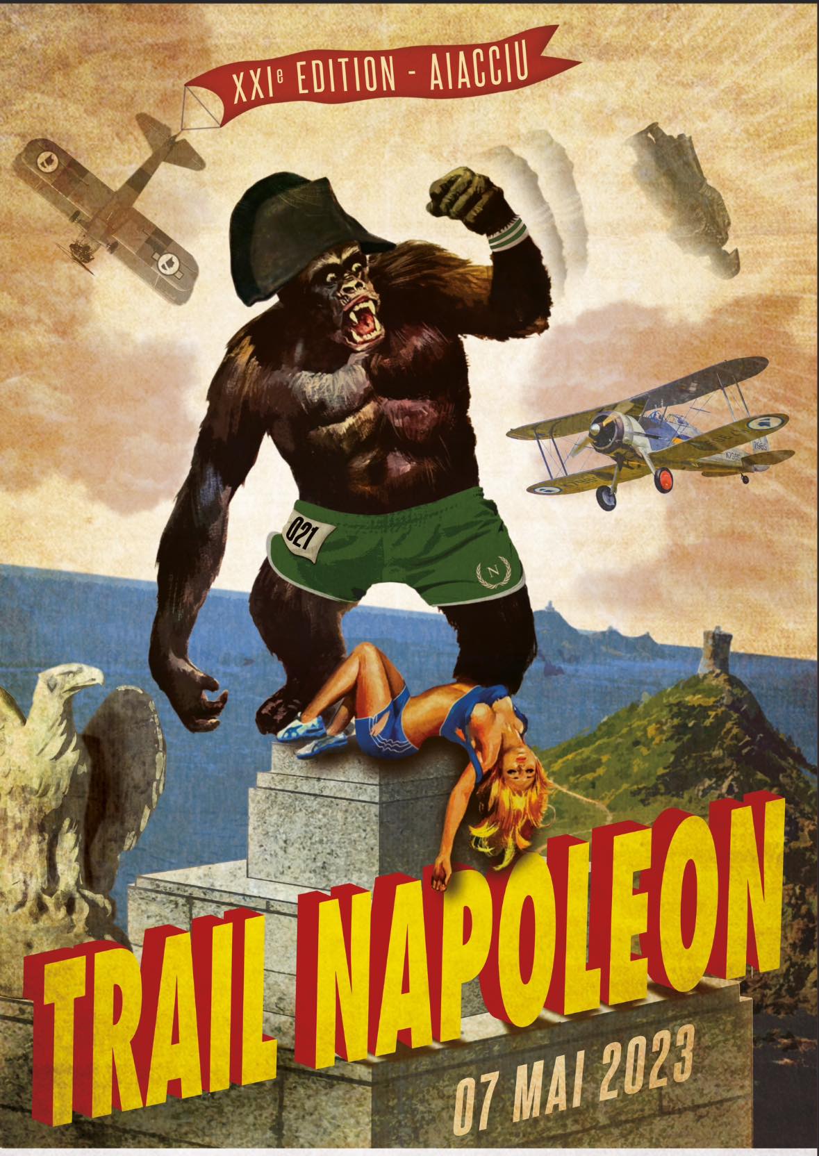 Affiche Trail Napoléon 2023