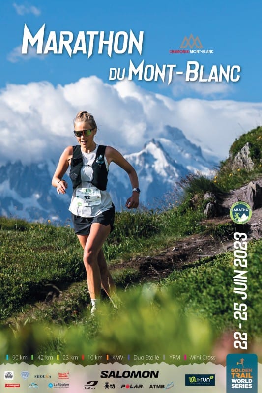 Affiche Marathon du Mont Blanc 2023
