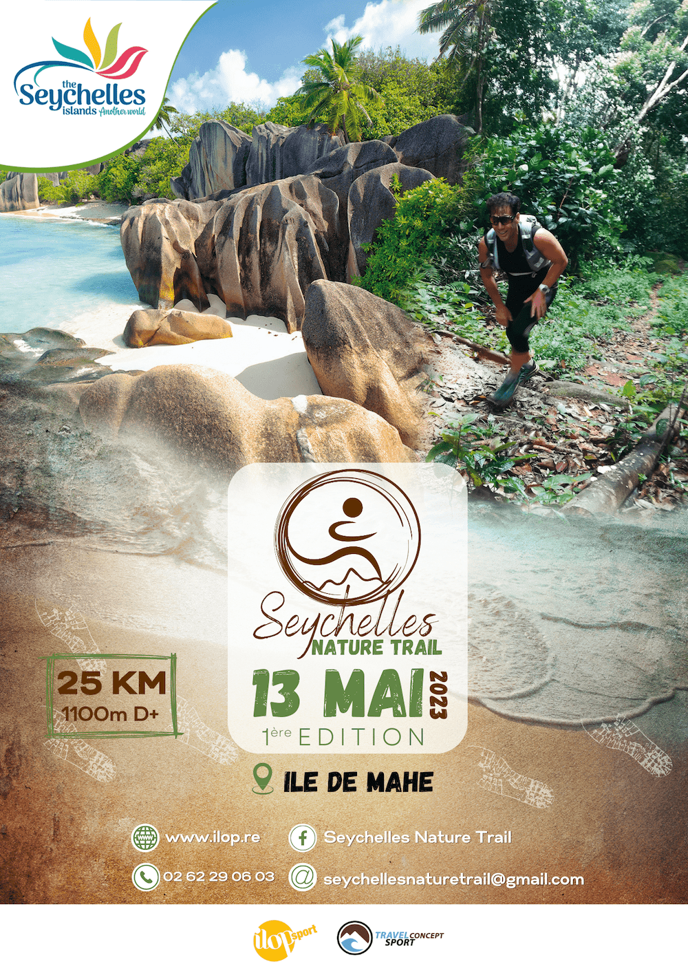 Affiche Seychelles Nature Trail 2023