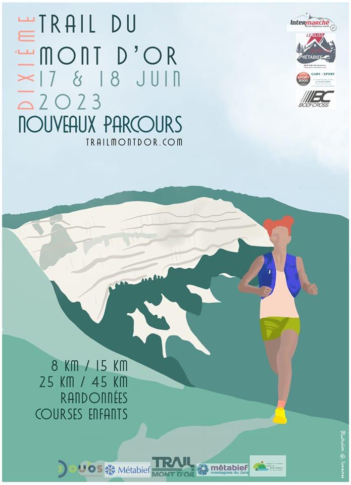 Affiche-Trail du Mont d'Or 2023