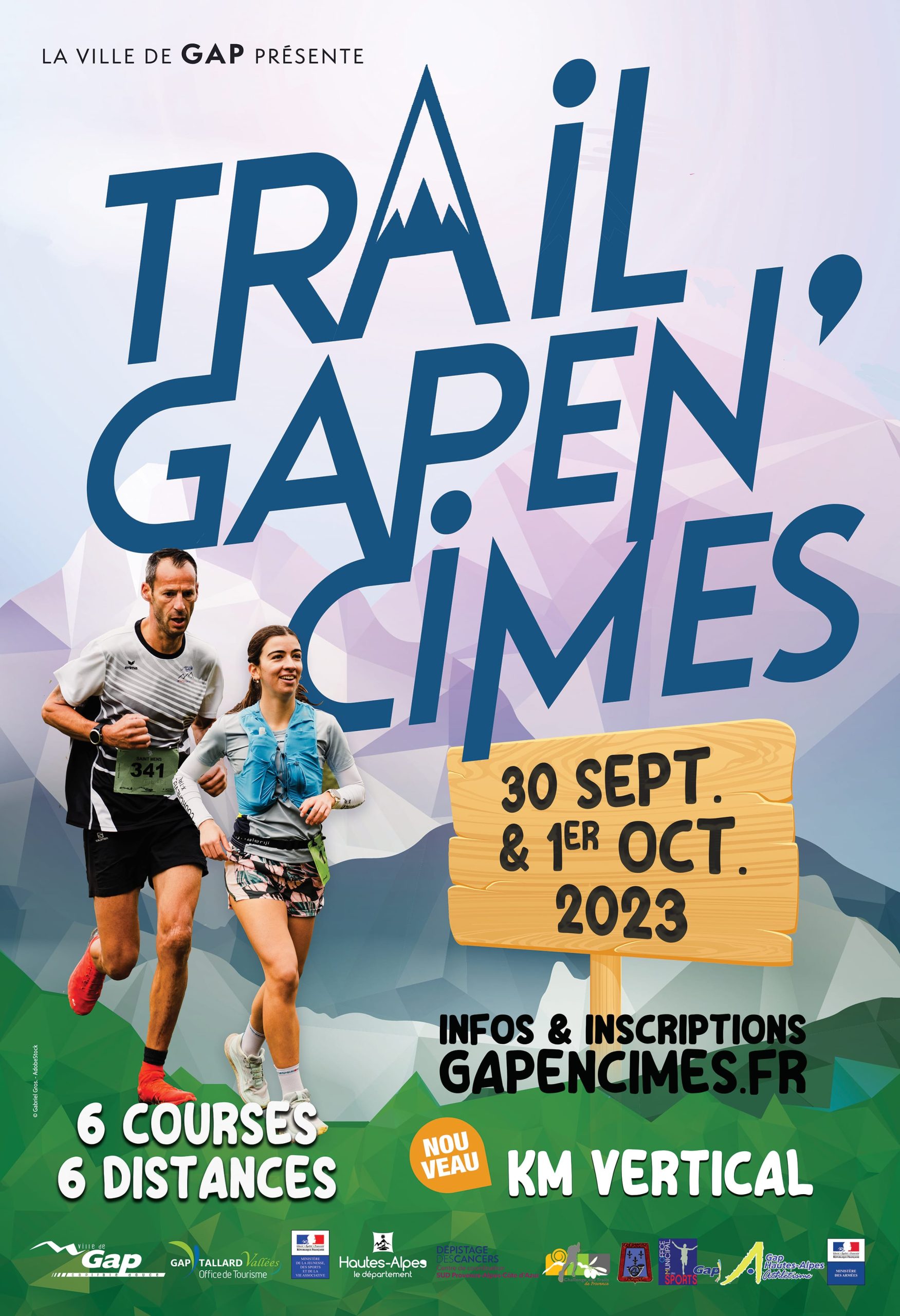 Affiche Trail Gapen’cimes 2023