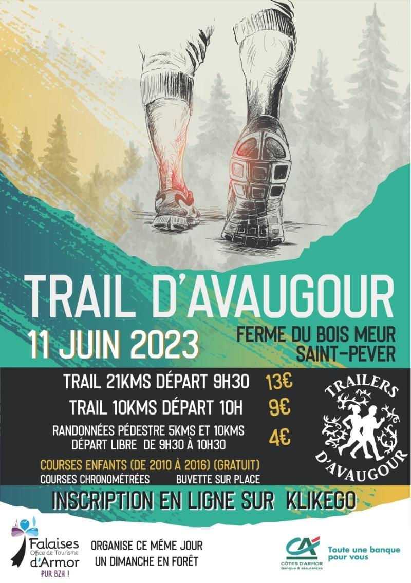 Affiche Trail d’Avaugour 2023