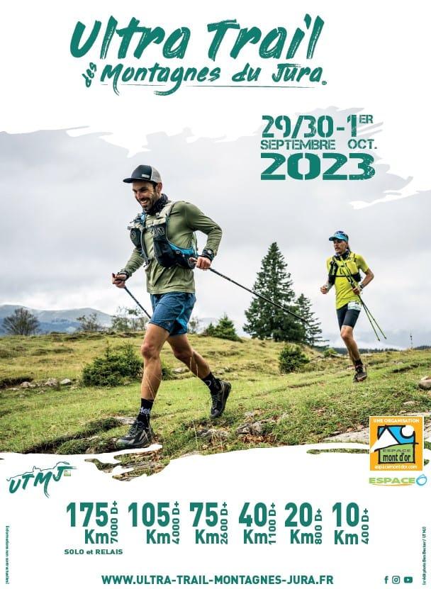 Affiche Ultra Trail des Montagnes du Jura 2023