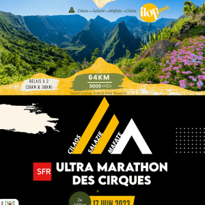 Affiche Ultra Marathon des Cirques UMC 2023