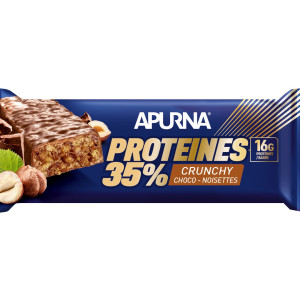 Apurna Barre Protéinée – Crunchy Chocolat Noisettes