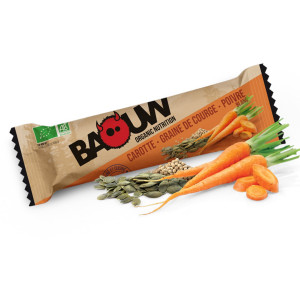Baouw Barre nutritionnelle bio – Carotte – Graine de courge – Poivre blanc