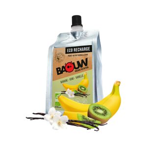 Baouw Eco recharge XXL purée nutritionnelle bio – Banane – Kiwi – Vanille