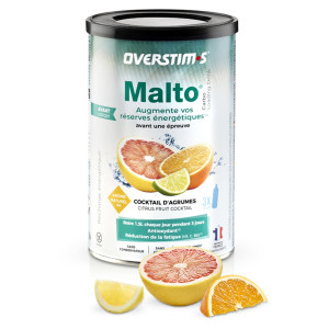 OVERSTIMS Malto Antioxydant 500 g – Cocktail d’agrumes