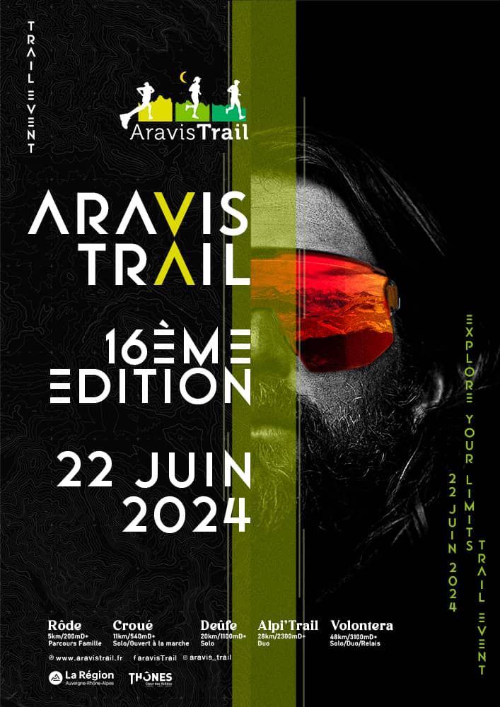 Affiche Aravis Trail 2024