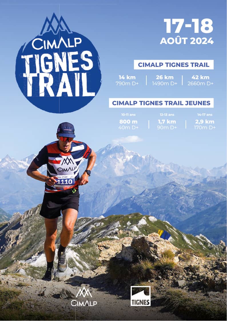Affiche Tignes Trail 2024