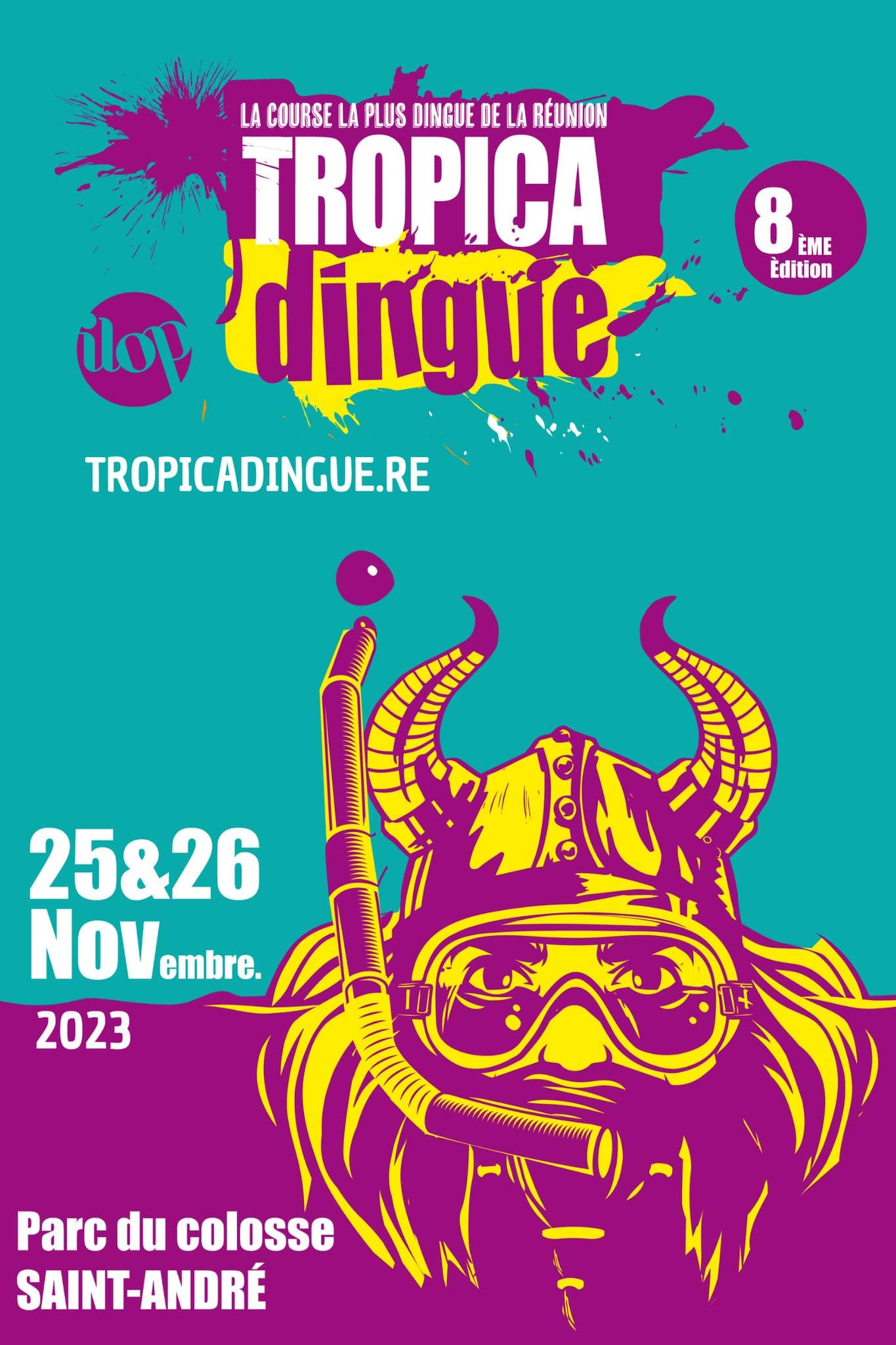 Affiche Tropica Dingue 2023