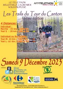 Affiche Trail Tour du Canton 2023