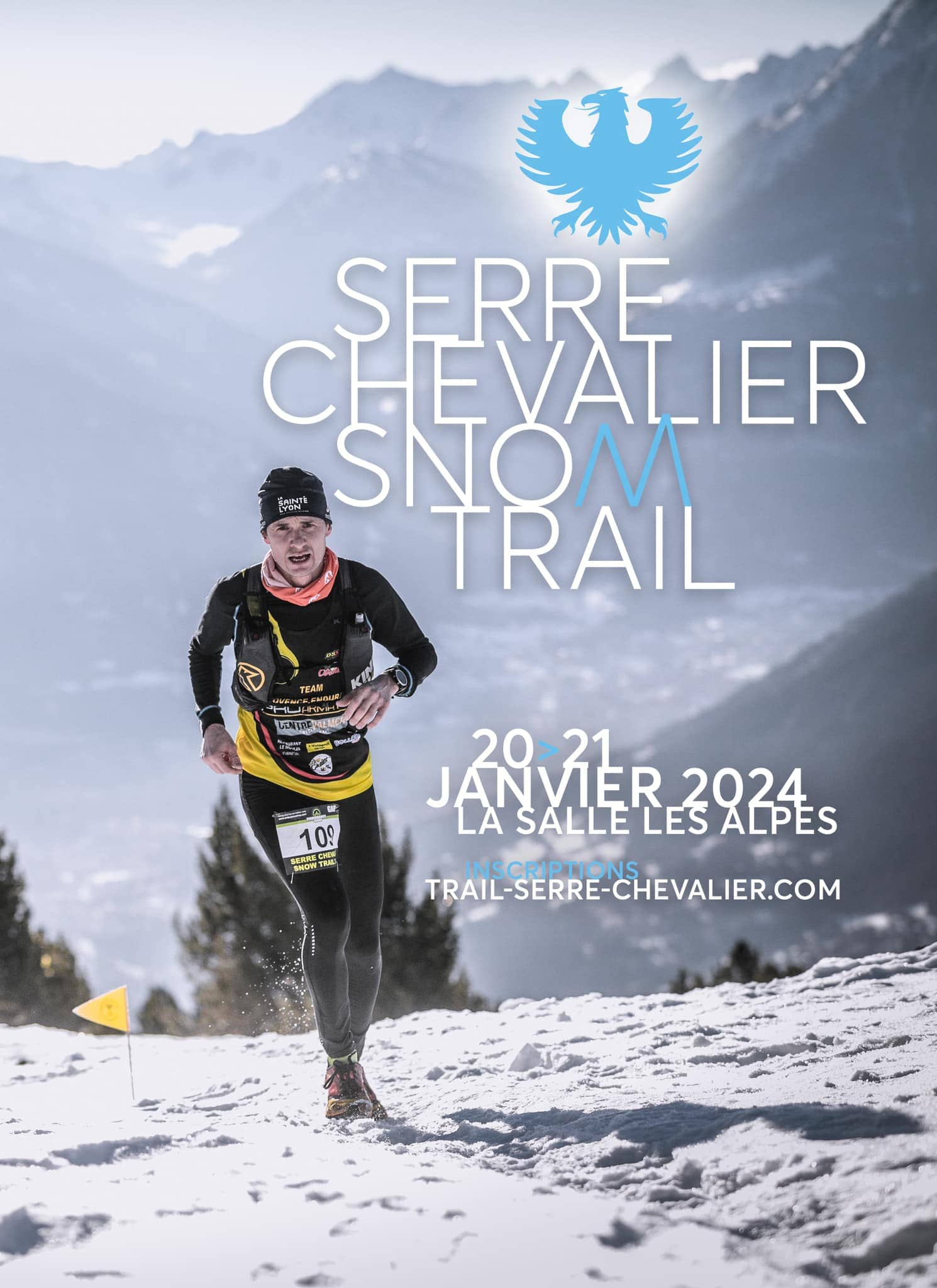 Affiche Serre Chevalier Snow Trail 2024