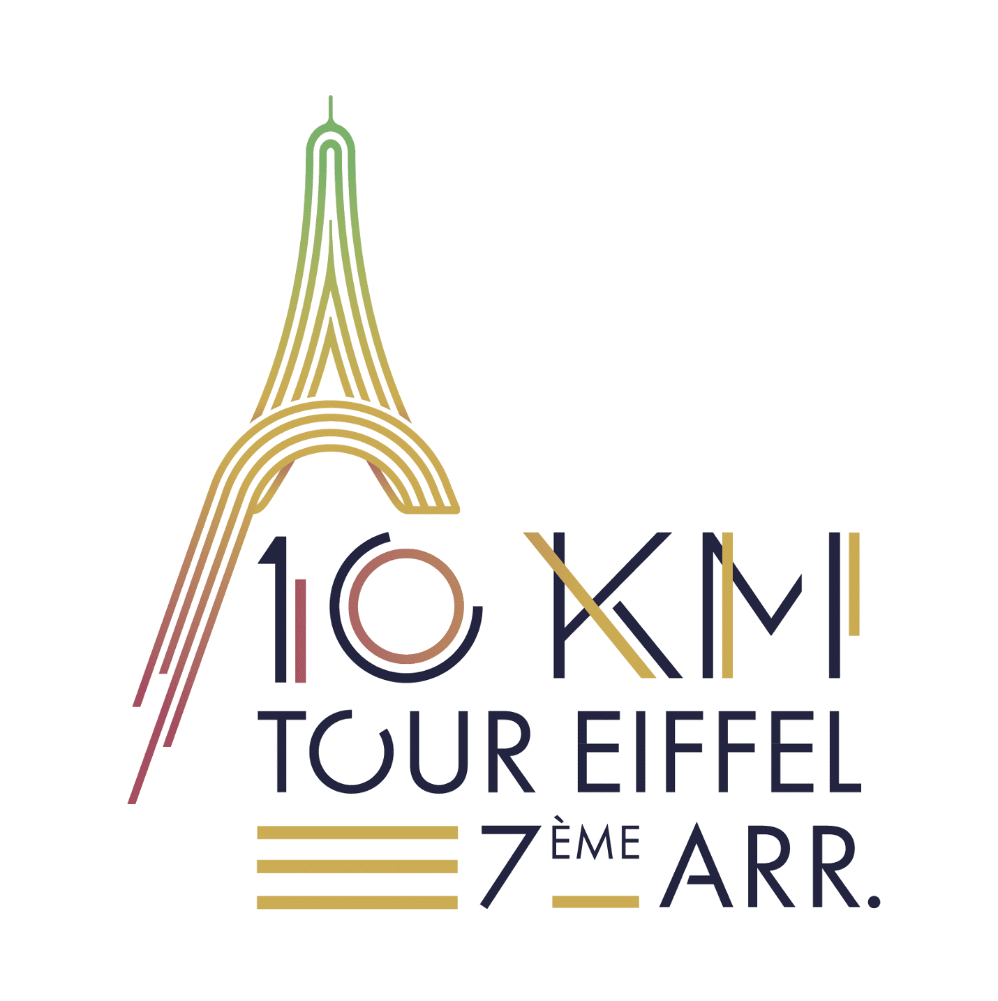 Logo 10 km de la Tour Eiffel
