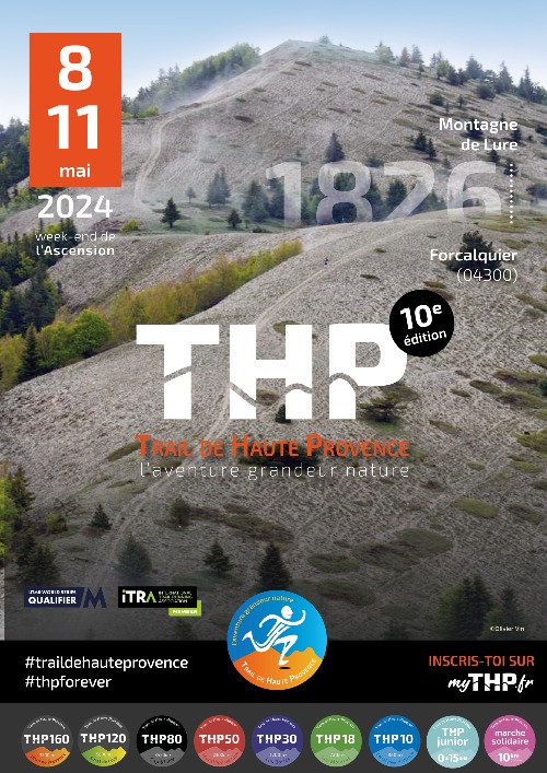 Affiche Trail de Haute Provence 2024